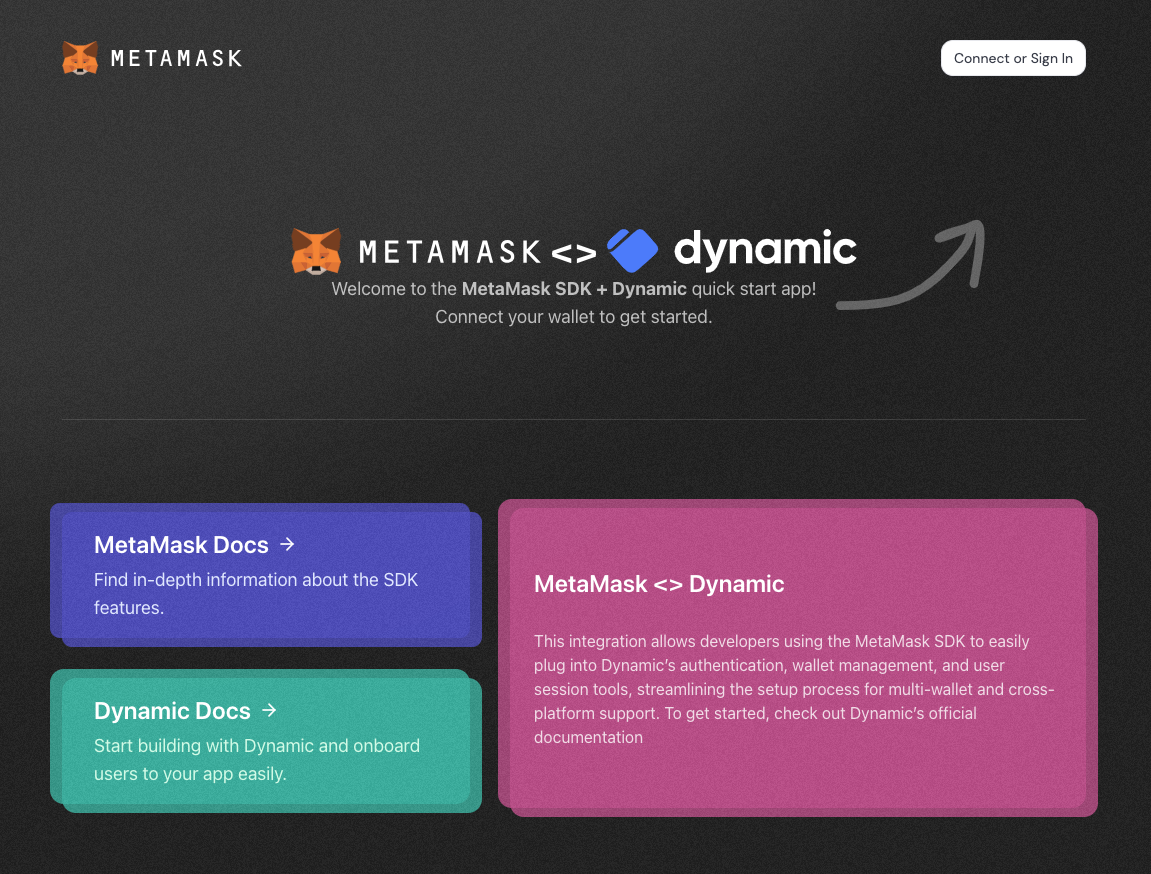 Dynamic SDK Quickstart